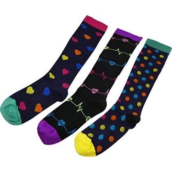 3 Pair Large/X-Large Premium Quality Colorful Mode - Picture 3 of 7